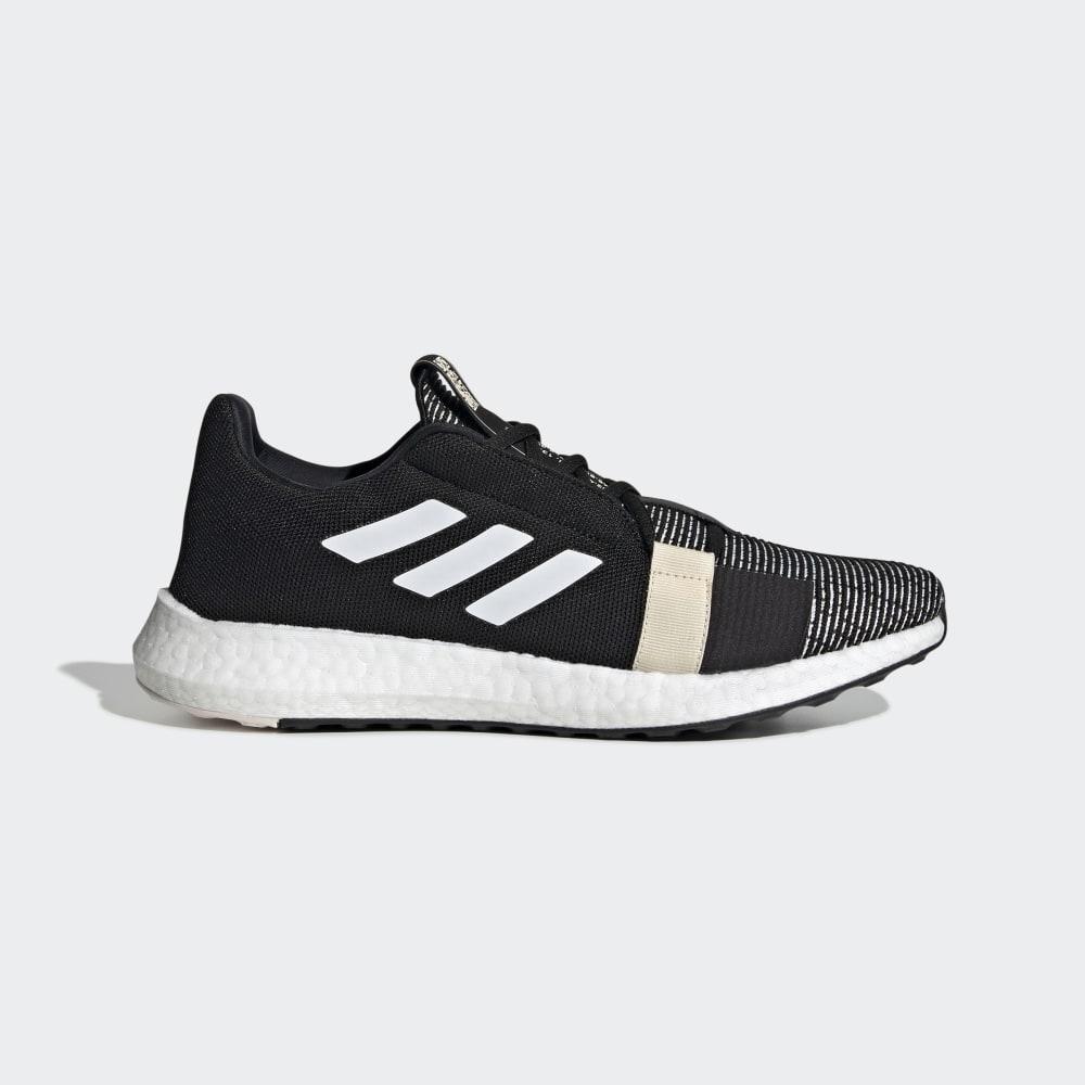 Adidasi Alergare Adidas Senseboost Go Barbati Romania - Negrii/Albi G26943